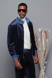 SIZE S NWT MENS NAVY VELVET JOGGING SUIT | eBay