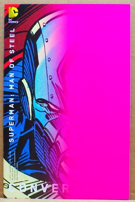 Convergence Superman: Man of Steel #1 -Chip Kidd cover --2015--