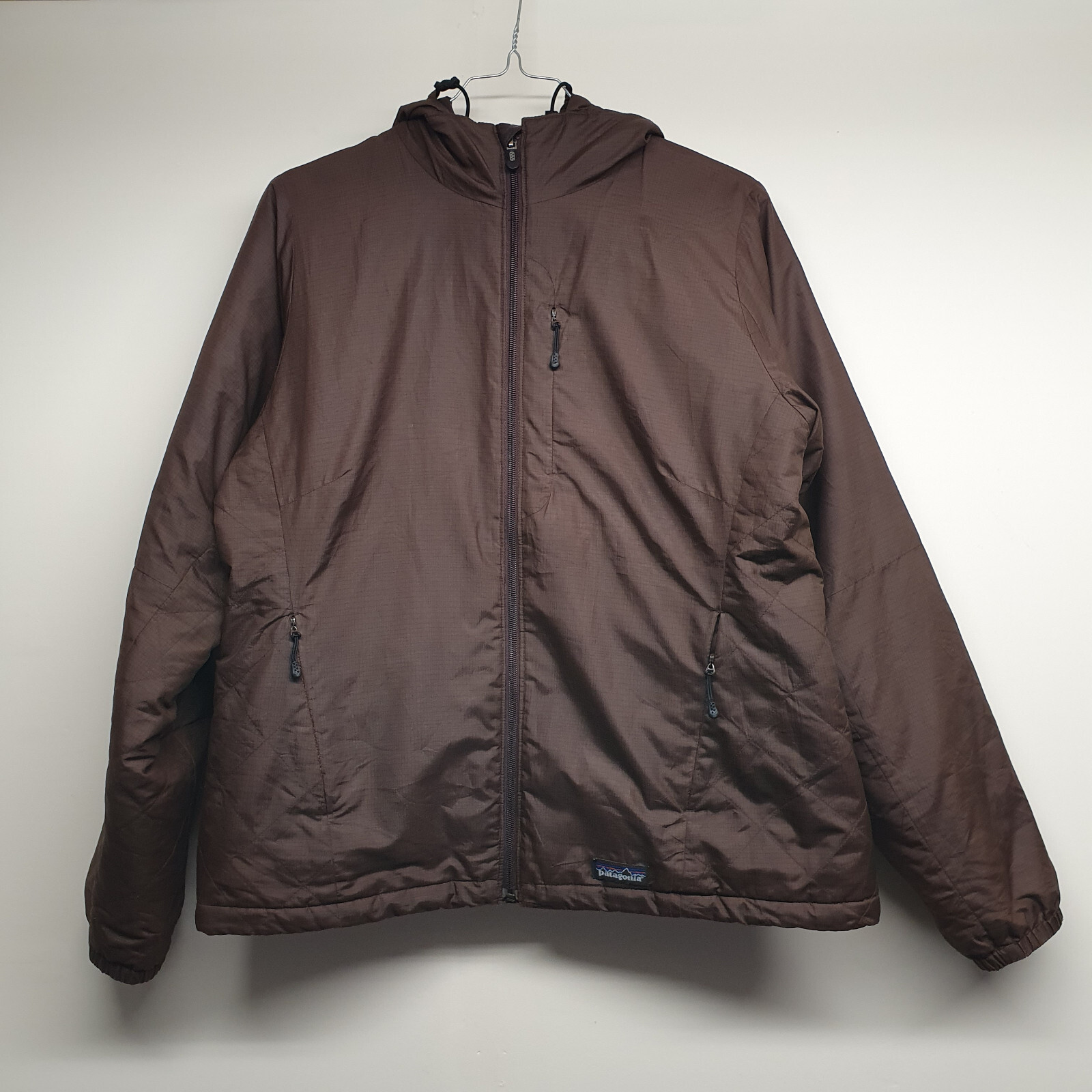 Patagonia Puffer Jacket Size Large  Brown Women's Winter Great condition-image