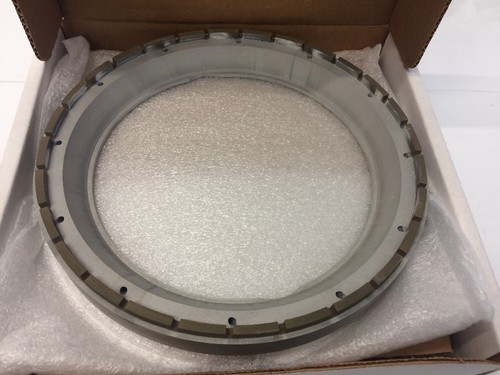 8" GRINDING WHEEL 2A2T 8.222" X  0.689  INFEED CREEP DIAMOND BACKGRINDING CHUCK - Bild 4 von 12