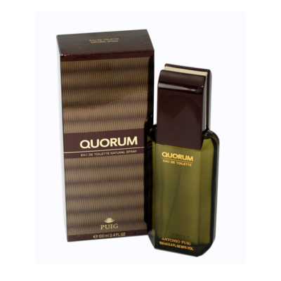Quorum Eau De Toilette Spray 3.4 Oz / 100 Ml for Men by Antonio Puig