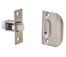 Ives by Schlage 335B26D Roller Catch - Satin Chrome Finish On Solid Brass