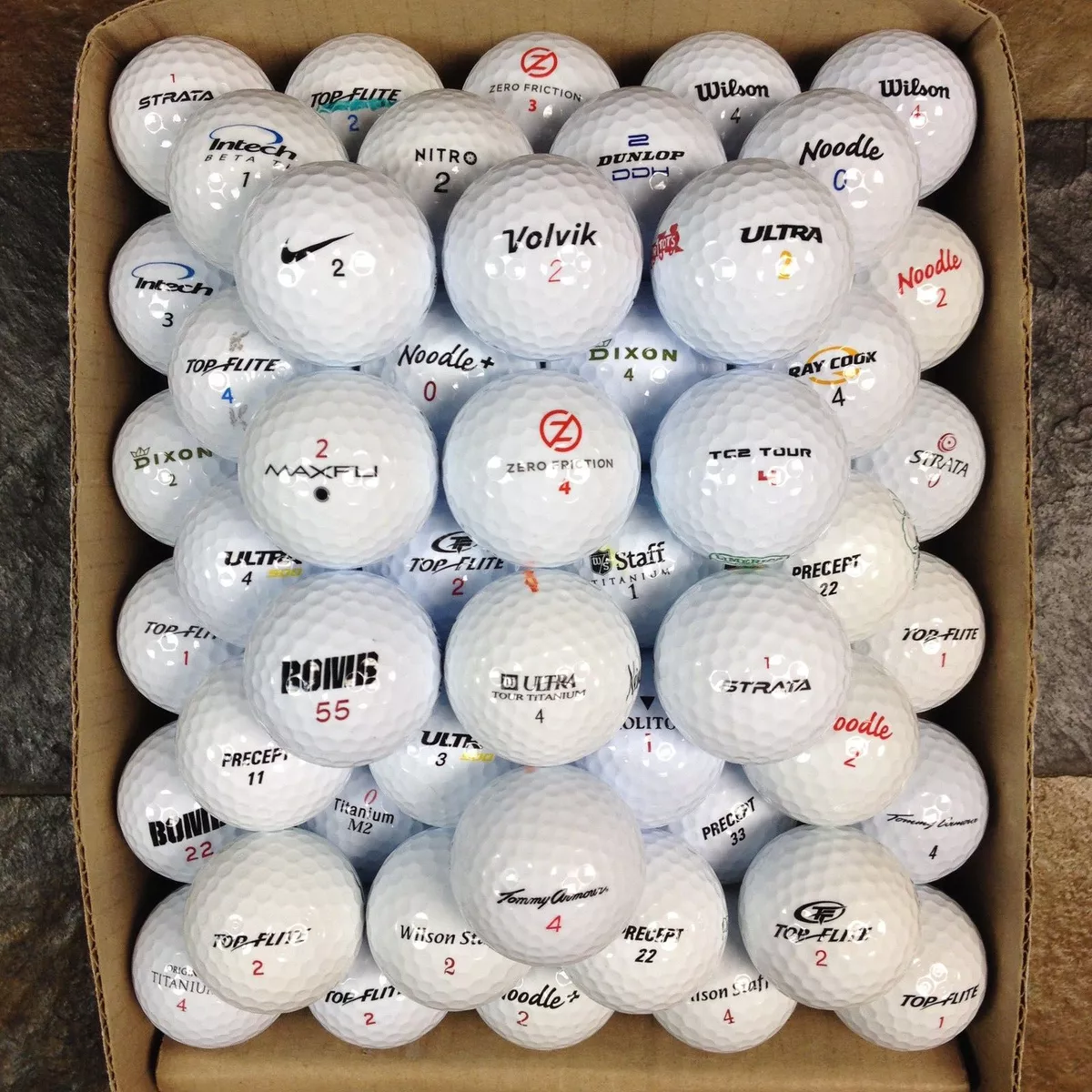 36-1000 AAAAA MINT Golf Balls Mint Condition Choose Brand Quality & Quantity
