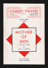 Barbara Mullen "MOTHER OF MEN" Desmond Tester / Megs Maxwell 1946 London Program