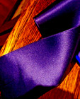 2-3/4" Wide Swiss Double Face Satin Ribbon- Royal Purple
