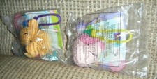 1999 PIGLET  POOH SOFT TOYS McDonald's Happy Meal Disney Winnie Pooh MIP 1  5