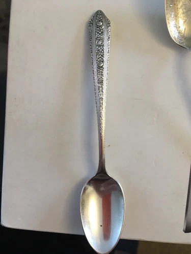 Normandie By Wallace Sterling Silver Demitasse Spoon 4 1/8"