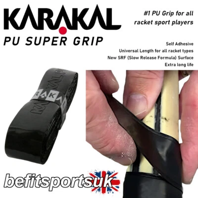 KARAKAL SCHLÄGER RE-GRIP ERSATZ OVER-GRIP PU SUPER TENNIS SQUASH BADMINGTON