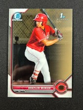 2022 Bowman Chrome Braylin Minier BCP-93 1st Bowman Cincinnati Reds