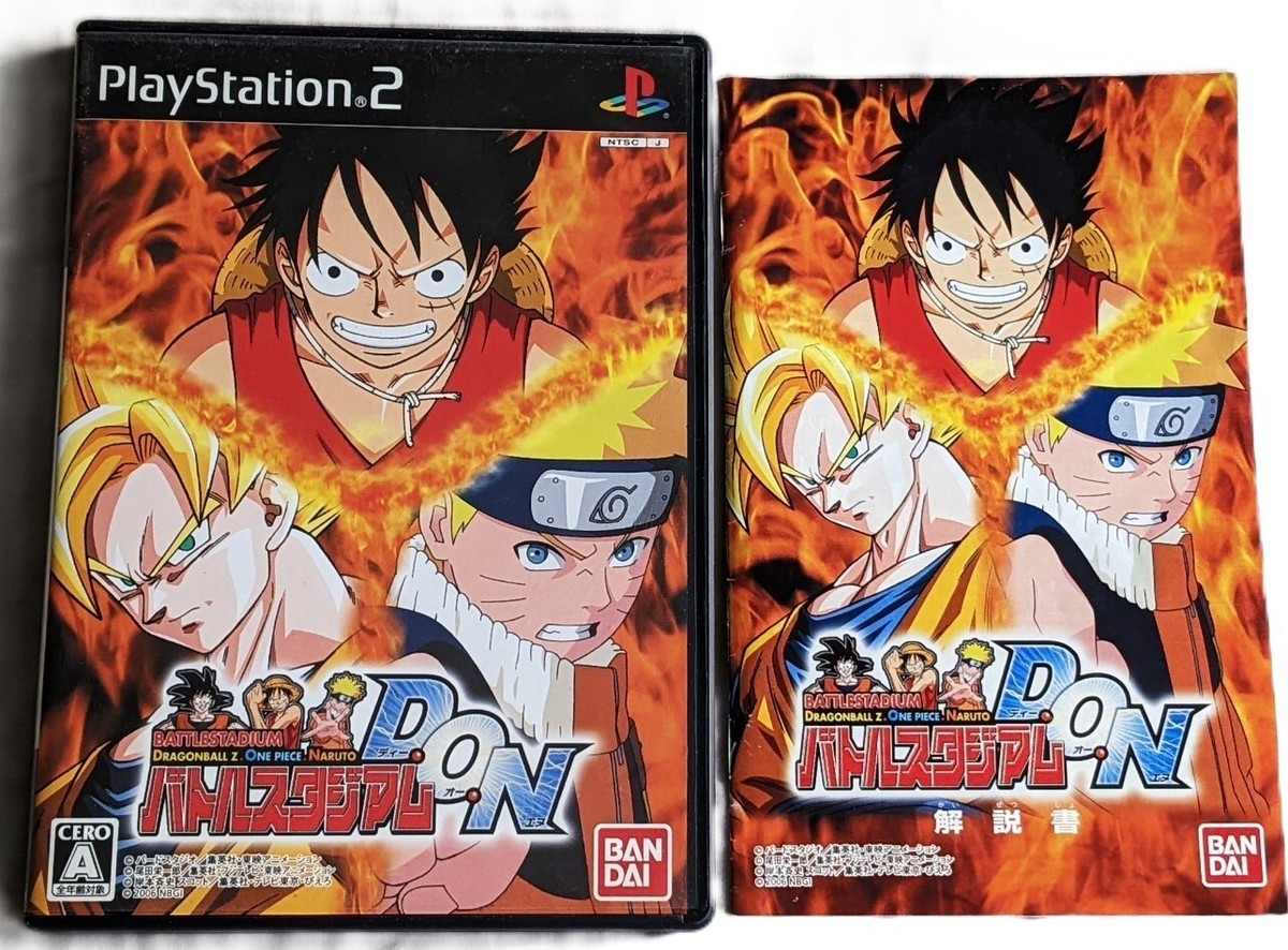 Battle Stadium Dragon Ball Z One Piece Naruto D.O.N. PS2 NTSC-J