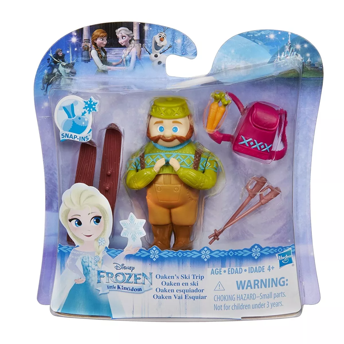 Hasbro Disney Frozen Little Kingdom Oaken'S Ski Trip Mini Action