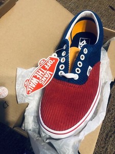 red blue orange vans