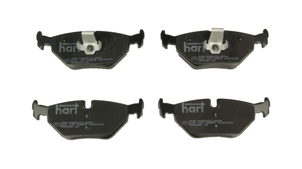 Hart 220 138 Bremsbelagsatz, Scheibenbremse FüR Alpina, Bmw-image