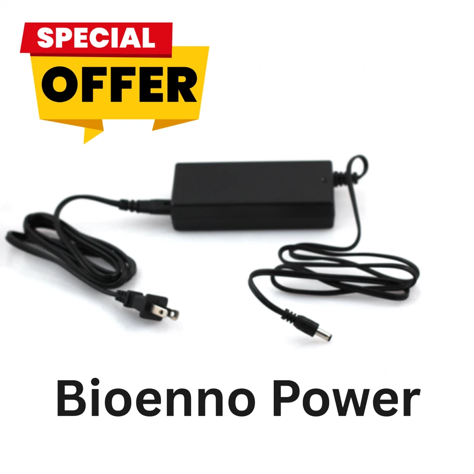 Bioenno Power 14.6V 2A LiFePO4 电池充电器 | 交流电转直流适配器 带直流插头 — 第 4/4 张图片