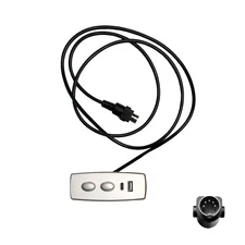 USB A and C Ports 2 Button 5 Pin Switch for Power Recliner Sofa Lift Chairs