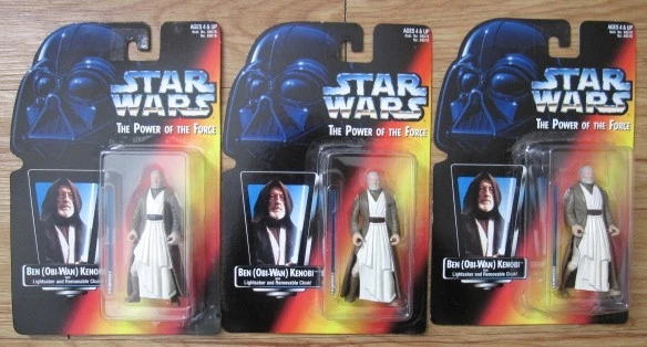 Star Wars Ben Obi-Wan Kenobi 1995 lote Sir Alec Guinness de colección Foto 3 de 3