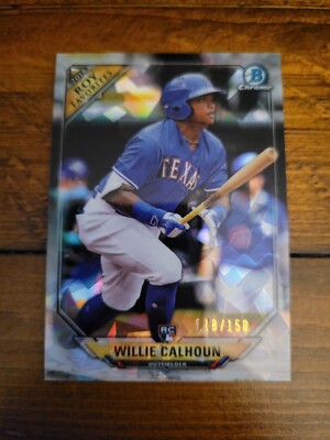 2018 Bowman Chrome ROY Favorites Atomic #ROYF-WC Willie Calhoun /150