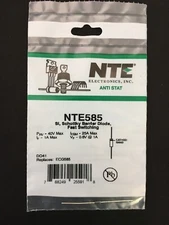 NTE585 - Schottky Barrier Diode Fast Switching 40V 1A