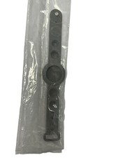 Waterproof Airtag Bracelet for Kids, Wristband for Apple Air Tag Silicon Gray