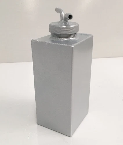 Universal Radiator catch can Coolant Overflow Tank Bottle Small Size With Cap - Picture 7 of 8