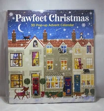 Pawfect Christmas Advent Calendar 3D Pop Up NEW