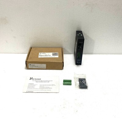 San Telequip SC09FSS RS232/RS485/RS422 Zu Faser Konverter 100 Bis 240V