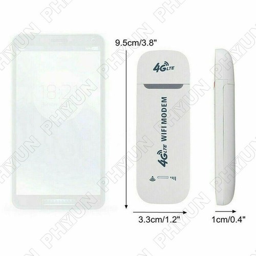 Wireless 4G WiFi USB Dongle Modem SIM/TF Card Adapter For Car DVD Player Laptop - Picture 8 of 10