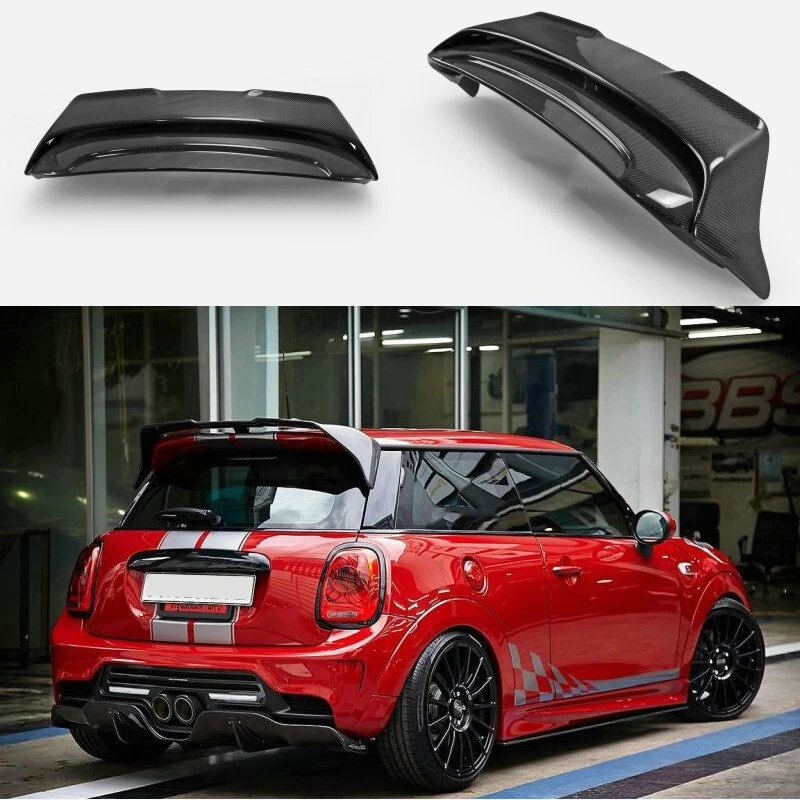 For Mini R50 R53 Mini Cooper AQR Style Fiberglass Rear Spoiler Roof Wing  Kit 