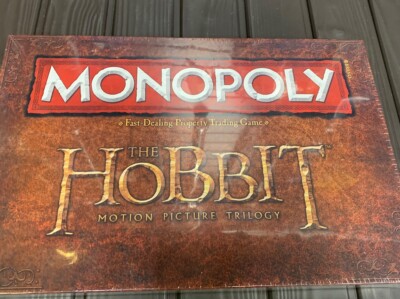 Monopoly The Hobbit Motion Picture Trilogy Collectors Edition Brand New Sealed 