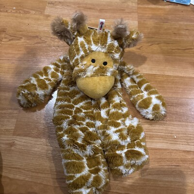 Petlou Floppy Giraffe 18 inch Super Soft, Animal Plush Dog Toy