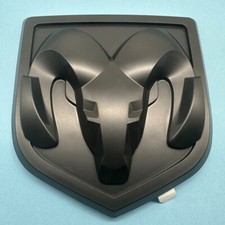 For 2009-2018 Ram 1500 2500 3500 Rear Tailgate Ram Head Trunk Emblem Matte Black For 2009-2018 Ram 1500 2500 3500 Rear Tailgate Ram Head Trunk Emblem Matte Black