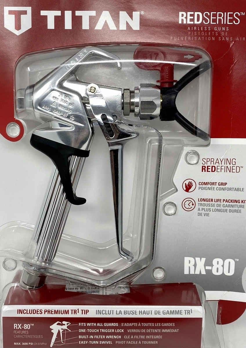 Titan rx 80 airless spray gun deals