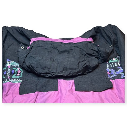 Vintage Burton Surfwear Hooded Puffer Anorak Snowboard Ski Jacket Coat Size M - Picture 4 of 7