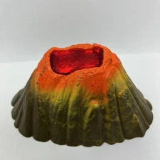 Electronic Dinosaur Volcano w/ Eruption Lights & Sounds Actions Kid's RedBox Toy