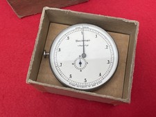 Nice Vintage Beckman Chronometric Tachometer Mechanical Gauge