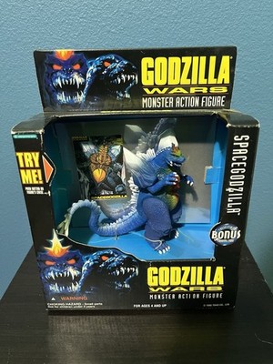 Trendmasters Godzilla Wars SpaceGodzilla Action Figure 1995 NIB (Variant Box)