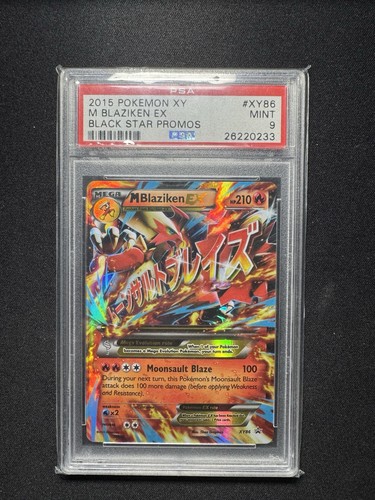M Blaziken-EX graded PSA 9 for sale on eBay