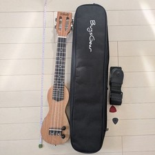 Electric ukulele with case