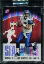 2003 Seneca Wallace Rookie Card - Topps Pristine Sealed #129 Ref. /1449 . rookie card picture