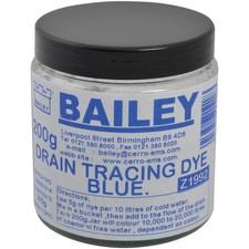 Image of Bailey 1992 Drain Tracing Dye - Blue