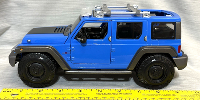 #ad Maisto Jeep RESCUE CONCEPT Sp Ed 1:18 Diecast RARE TACTICAL BLUE **Parts Jeepquot; $14.95