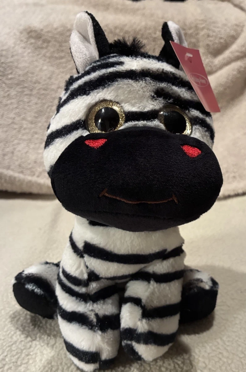 Peluche Zebra Otis Della Collezione All Creatures: Morbido Giocattolo Con Peso, Altezza 25 Cm, Fatto Educativo Incluso