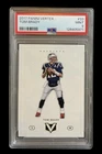 2017 panini vertex #33 tom brady; simple SP insert PSA 9  (PATRIOTS BLANK SLATE)