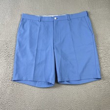 Peter Millar Salem Performance Shorts Mens 40 Blue Crown Sport Golf Activewear