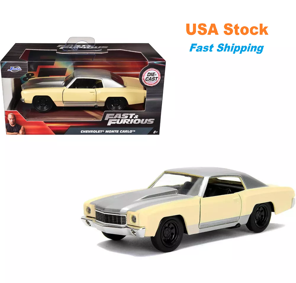 ミニカー #55 Monte Carlo Fast & Furious Chevrolet® Monte Carlo (1971) Jada 99516 Diecast