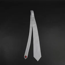 Bergamo New York Necktie Men's Light Gray Used