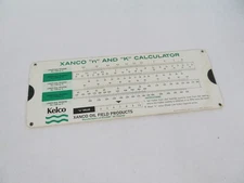 Vintage Advertising Kelco Xanco N&K Calculator