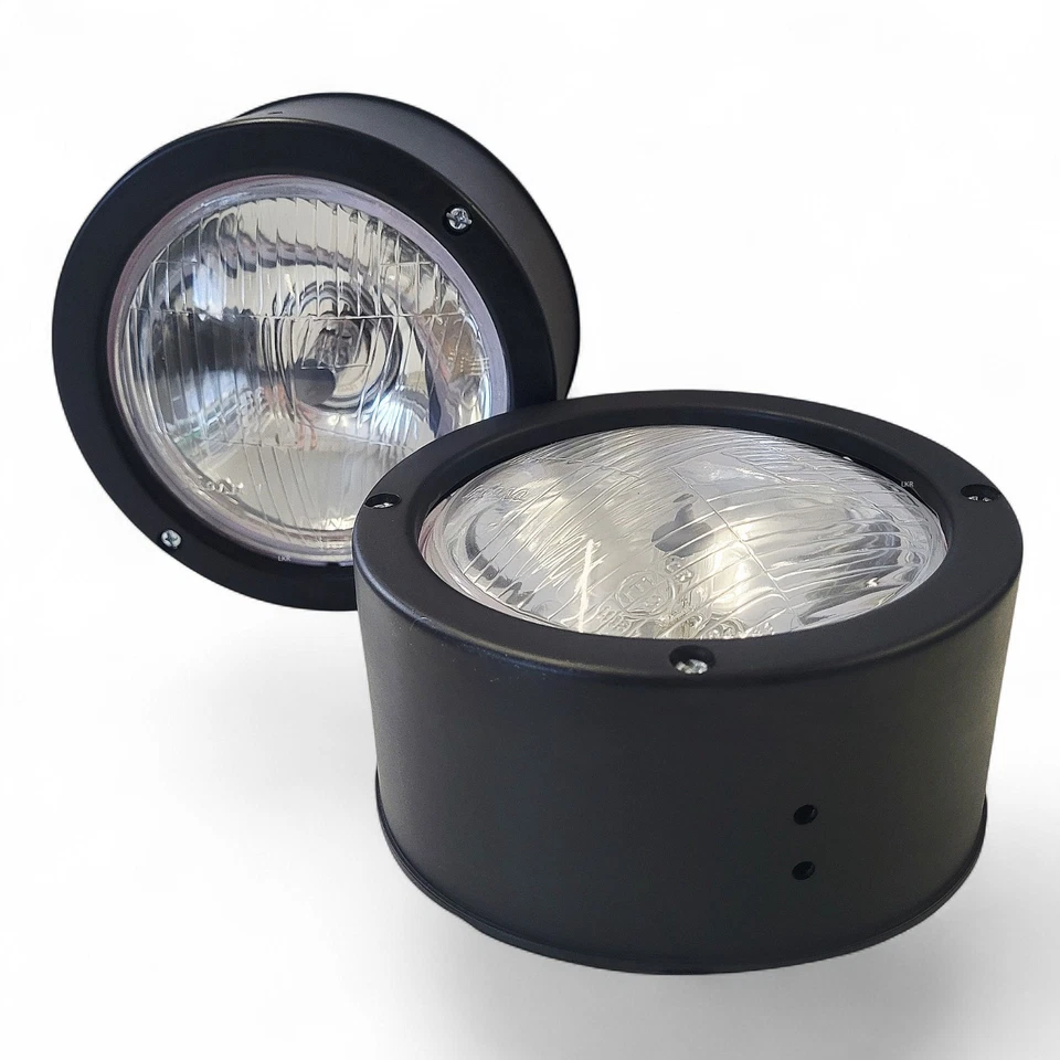 Satz Scheinwerfer H4 für DEUTZ Traktor D-06 Serie 6806 7206 8006 10006 13006 - Bild 2 von 4