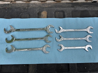 MAC 6 Piece Angle Wrench Set SAE 7/8” to 1 1/4” Made in USA Starting @ $85