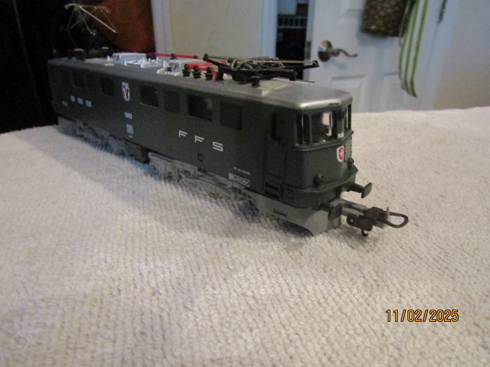 Vintage Lima HO Electric Multi-Purpose Locomotive 6/6 SBB FFS 11493 SISSACH - Image 4 of 4